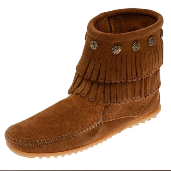 suede moccasin boots
